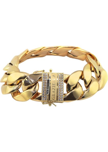 14 Ayar Altın Tasarım Bileklik