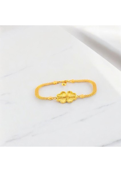 14 Ayar Altın Tasarım Bileklik - 0180905 fiyatları