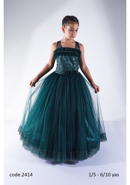 Kız Çocuk Abiye Mezuniyet Elbisesi