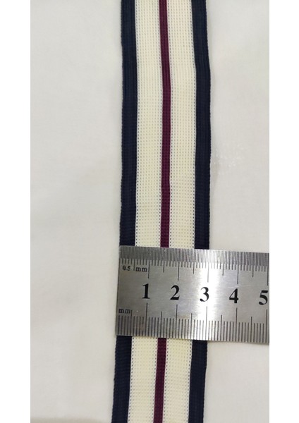 Ekru Lacivert Tiktak Şerit modelleri