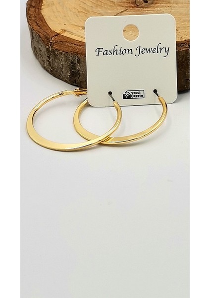 Altın Sarısı Halka Kararmaz Lüks Küpe fiyatları