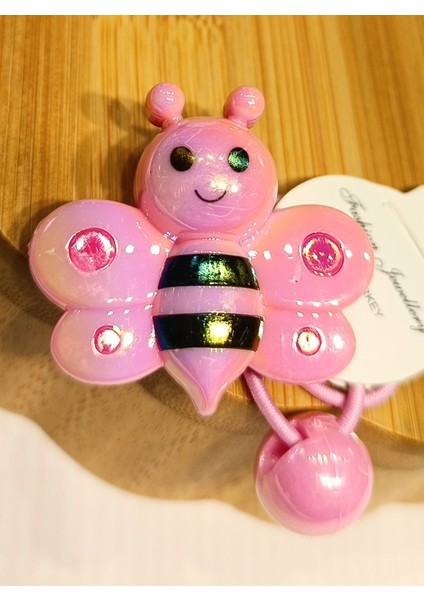 Lüks Figürlü Renkli Lastik Toka