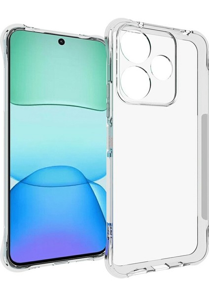 Xiaomi Redmi 13X 4g Tpu Telefon Kılıfı Kaymaz Şeffaf Cep Telefonu Kılıfı (Yurt Dışından)