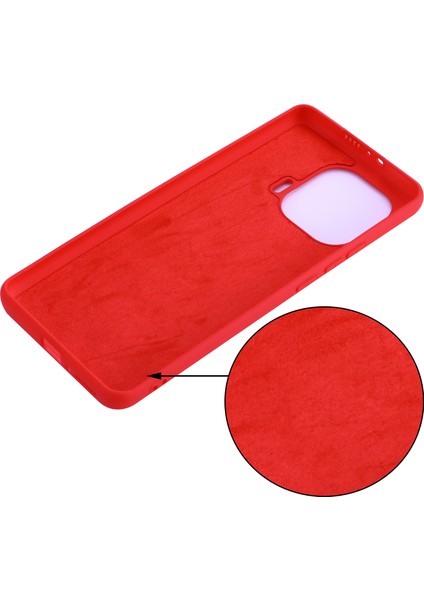 Xiaomi Mi 11 Pro-Kırmızı Için El Kayışlı Yumuşak Sıvı Silikon Telefon Kılıfı (Yurt Dışından) fırsatları