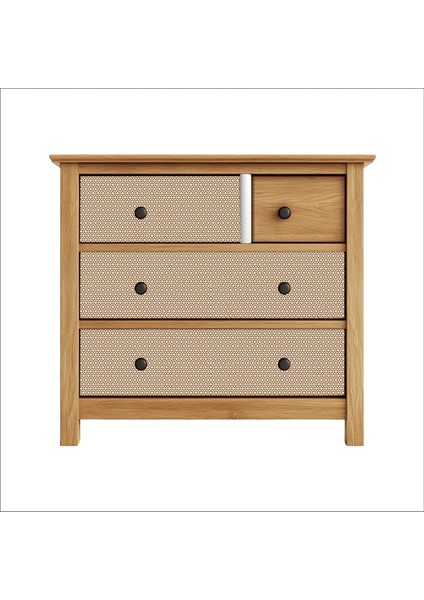 Ahşap Petek Desenli Kendinden Yapışkanlı Laminasyonlu Dolap, Şifonyer, Komodin Kaplama Folyosu fırsatları