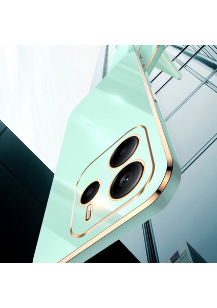 Xınlı Xiaomi Redmi Note 14 5g Kılıf Tpu Telefon Kılıfı Galvanik Çerçeveli-Camgöbeği (Yurt Dışından) fiyatları