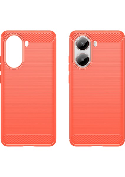Xiaomi Poco X7 Pro 5g Kılıf Koruyucu Telefon Kılıfı Karbon Fiber Doku Fırçalanmış-Kırmızı (Yurt Dışından) indirimleri