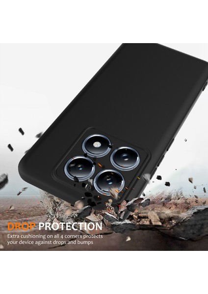 Xiaomi 14T Pro Kılıfı Magsafe Anti-Düşme Sıvı Silikon Telefon Kılıfı ile Uyumlu-Siyah (Yurt Dışından) fiyatları
