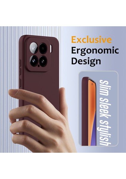 Xiaomi 15 Kılıfı Magsafe Sıvı Silikon Telefon Kılıfı ile Uyumludur - Kordonlu - Şarap Kırmızısı (Yurt Dışından) indirimleri