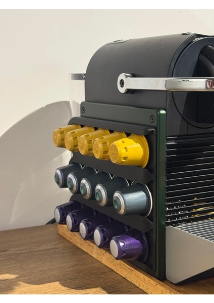 Nespresso Kapsül Tutucu – Makine Yanı & Duvar Montajlı – 15 Kapsül Kapasiteli Düzenleyici Uyumlu indirimleri