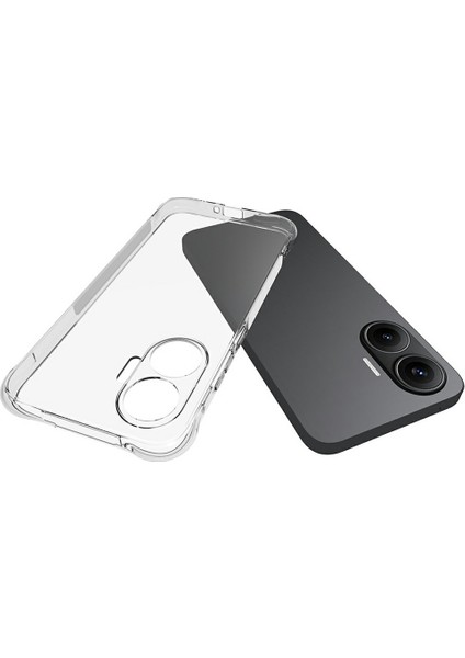 Xiaomi Poco F7 5G/Redmi Turbo 4 Pro 5G TPU Telefon Kılıfı Kaymaz Şeffaf Cep Telefonu Kılıfı (Yurt Dışından) fiyatları