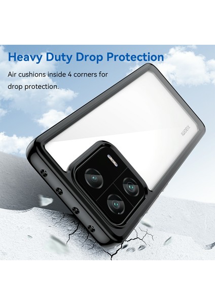Xiaomi 13 Pro 5g Kılıf Tpu+Akrilik Koruyucu Şeffaf Telefon Kılıfı-Siyah (Yurt Dışından) fırsatları