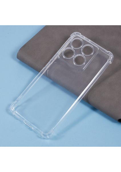 Xiaomi 14T Pro Telefon Kılıfı Için Güçlendirilmiş Dört Köşe Düşmeye Karşı Şeffaf Tpu Kapak (Yurt Dışından) fırsatları