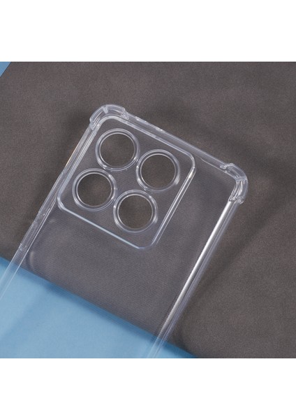 Xiaomi 14T Pro Telefon Kılıfı Için Güçlendirilmiş Dört Köşe Düşmeye Karşı Şeffaf Tpu Kapak (Yurt Dışından) indirimleri