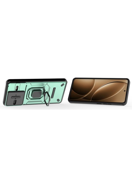 Xiaomi Poco F7 Ultra 5g/redmi K80 Pro 5g Kılıf Pc+Tpu Kickstand Telefon Koruyucu Lens Kapağı Ile-Yeşil (Yurt Dışından) indirimleri