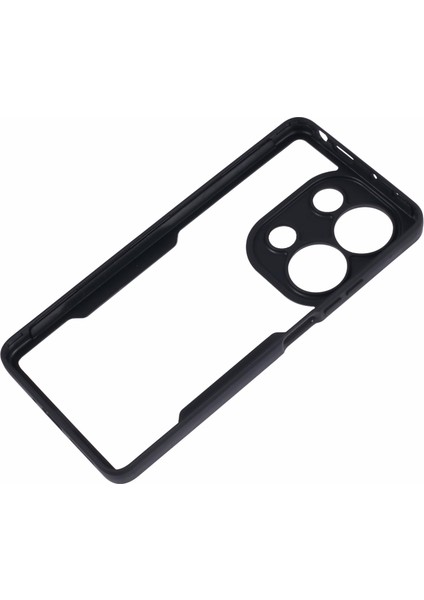 Xiaomi Redmi Note 13 Pro 4g/poco M6 Pro 4g Kılıf Darbeye Dayanıklı Telefon Kabuğu Dahili Ekran Koruyucu, Siyah (Yurt Dışından) modelleri