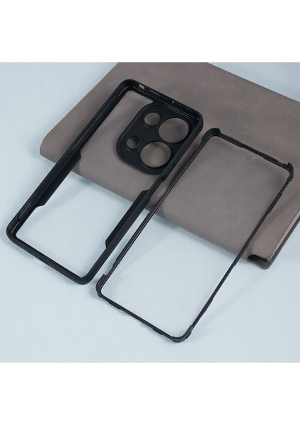 Xiaomi Redmi Note 13 Pro 4g/poco M6 Pro 4g Kılıf Darbeye Dayanıklı Telefon Kabuğu Dahili Ekran Koruyucu, Siyah (Yurt Dışından) indirimleri