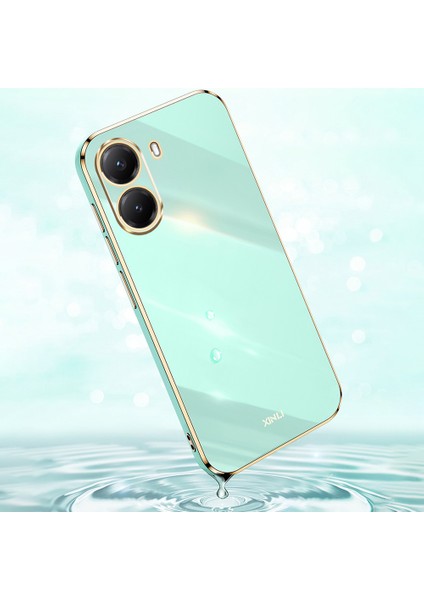 Xınlı Xiaomi Poco X7 Pro 5g Kılıf Tpu Telefon Kılıfı Galvanik Çerçeveli-Kırmızı (Yurt Dışından) modelleri