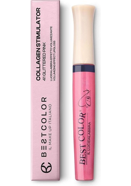 Collagen Stimulator Volumizing 41 Gül Yaprağı Dudak Parlatıcısı