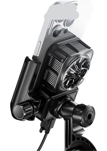 Elektrikli Araç Sürüş Soğutma Braketi Titreşim Önleyici Isı Dağılımı Vlog Sürüş Motosiklet Cep Telefonu Braketi (Yurt Dışından) modelleri