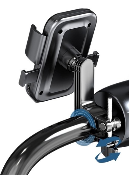 Motosiklet Gidon Cep Telefonu Tutucu Açık Hava Sürüşü Darbeye Dayanıklı Bisiklet Navigasyon Tutucu (Yurt Dışından) fırsatları