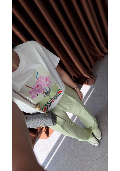 Yazlık Mint Pantolon fırsatları