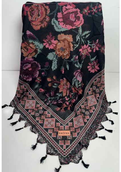 Sökme Boncuklu Pamuk Yazma - 05496 - 25