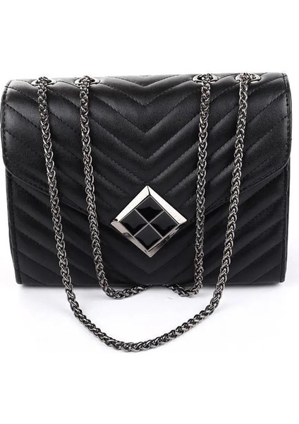 Siyah Kadın Omuz Çantası 930076