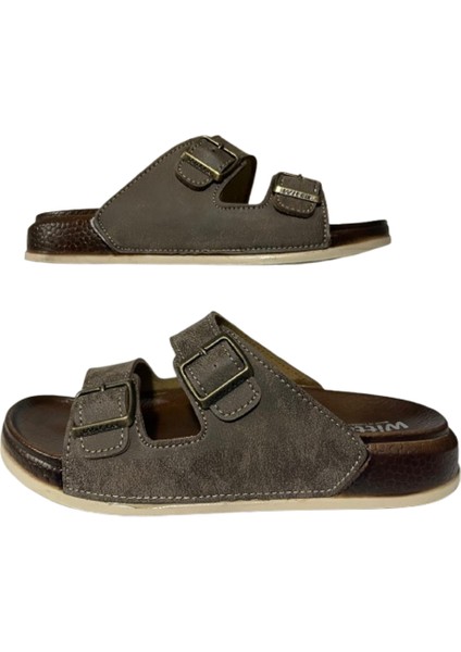 Unisex Bej Ortopedik Terlik