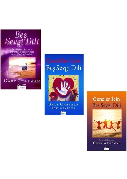 Beş Sevgi Dili 3'lü Set