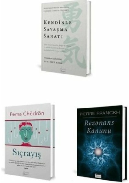 Rezonans Kanunu+Kendinle Savasma Sanati+Sicrayis 3 Set