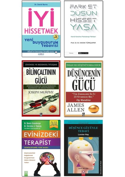 Set Iyi Hissetmek-Bilinçaltının Gücü -Düşünce Gücü -Evinizdeki Trerapist ...... modelleri