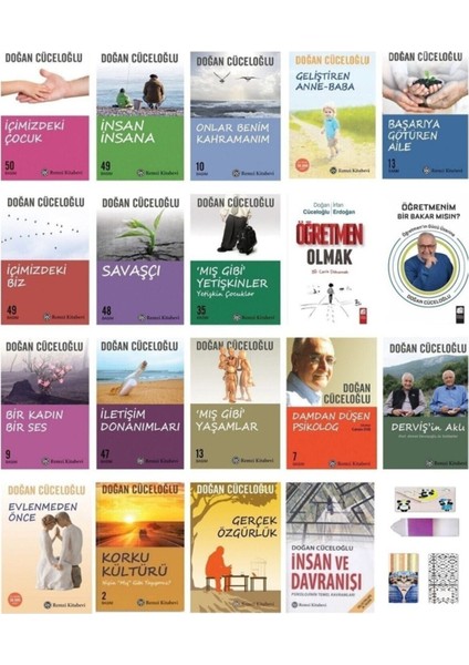 Doğan Cüceloğlu Seti 19 Kitap