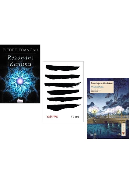3'lü Set Rezonans Kanunu&yaşamak&insanlığımı Yitirirken Dila'nın Kitaplığı fiyatları