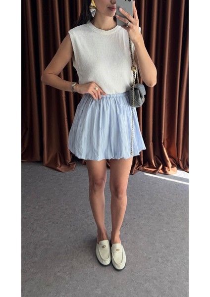 Bebe Mavisi Balon Etek modelleri