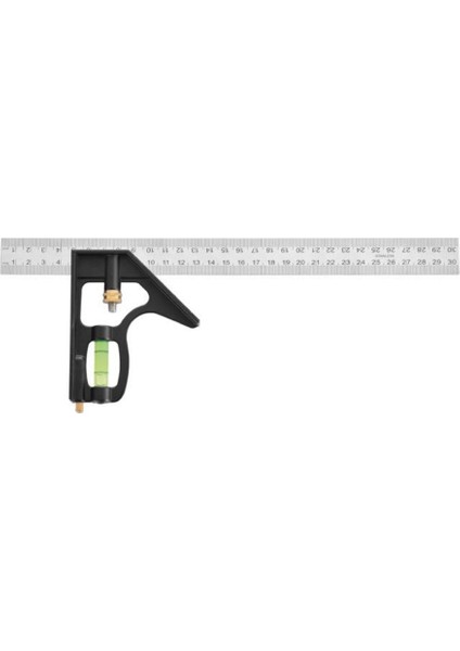 Ayarlanabilir Su Terazili Gönye 30 cm