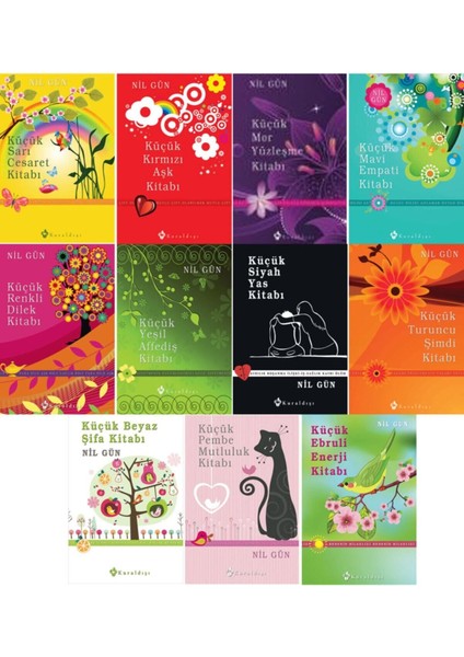 Ciltli Cep Boy Nil Gün Kişisel Gelişim Kitabı 11 Kitap Set