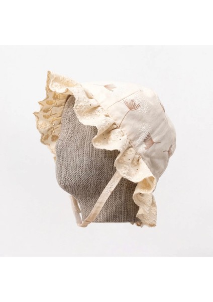 Kız Bebek Çiçek Desenli Şapkalı 2li Pamuklu Takım fırsatları