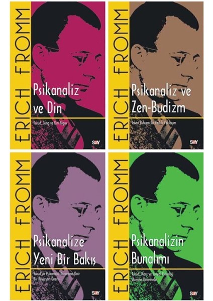 Erich Fromm 4 Kitap Psikanaliz Seti