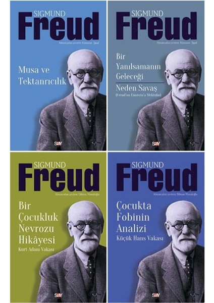 Sigmund Freud 4 Kitap Set