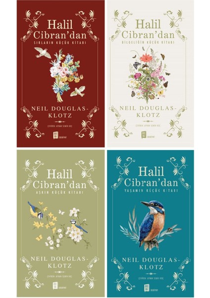 Halil Cibran'dan Sırların-Bilgeliğin-Aşkın-Yaşamın Küçük Kitabı 4 Kitap Set