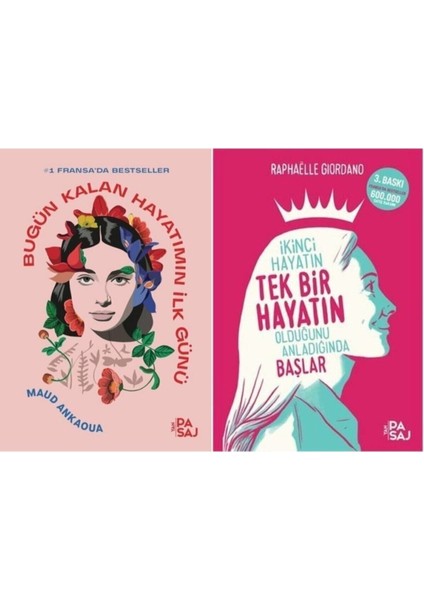 Bugün Kalan Hayatımın Ilk Günü + Ikinci Hayatın Tek Bir Hayatın Olduğunu Anladığında Başlar 2 Kitap