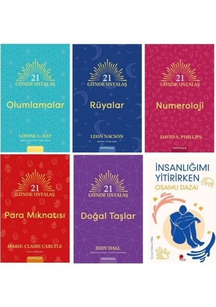 Set 21 Günde Ustalaş Serisi 5 Kitap - (Insanlığımı Yitirirken Hediye)