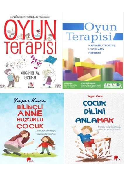 Set Oyun Terapisi Seti 4 Kitap Set - Apamer, Panama, Peta