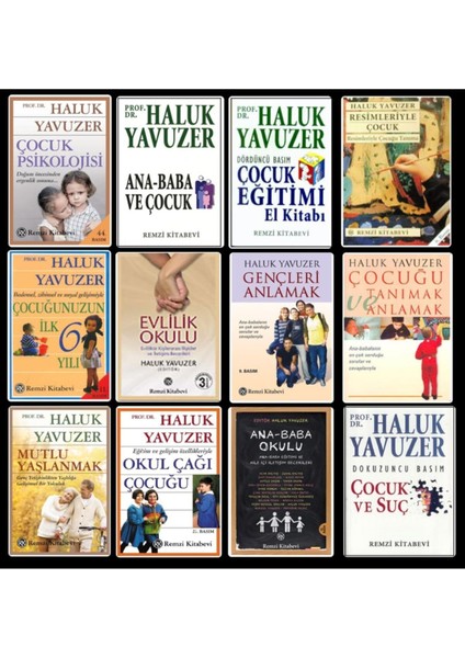 Haluk Yavuzer 12'li Tam Set.