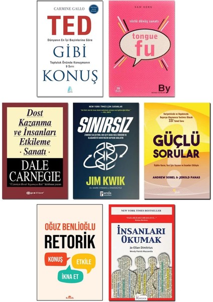 Ted Gibi Konuş Carmine Gallo Tongue Fu Sam Horn Dost Kazanma ve Insanları Etkileme Sanatı Dale Carne