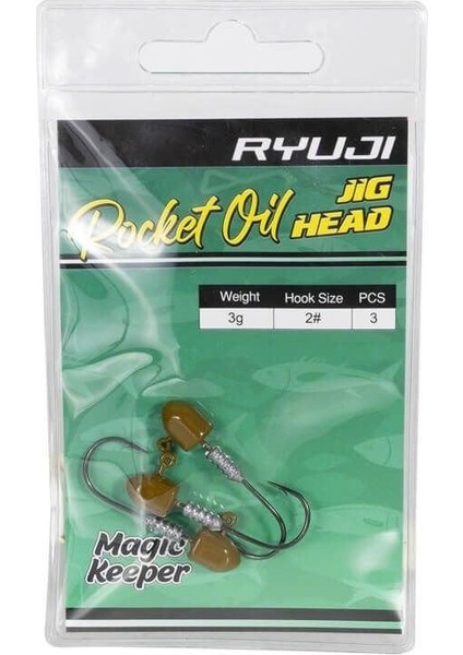 Rocket Oil Jig Head