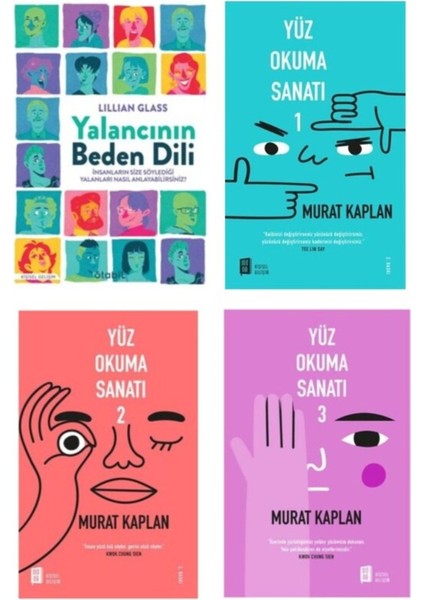 Set Yalancının Beden Dili - Yüz Okuma Sanatı 1-2-3 Set