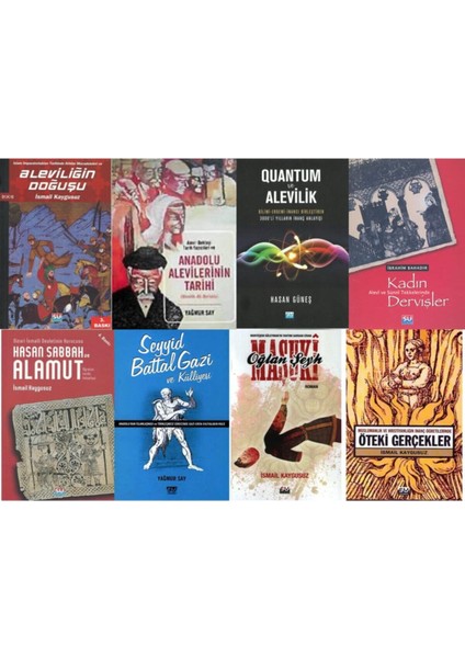 Alevilik Seti 8 Kitap (Aleviliğin Doğuşu – Anadolu Alevilerinin Tarihi + 6 Kitap )