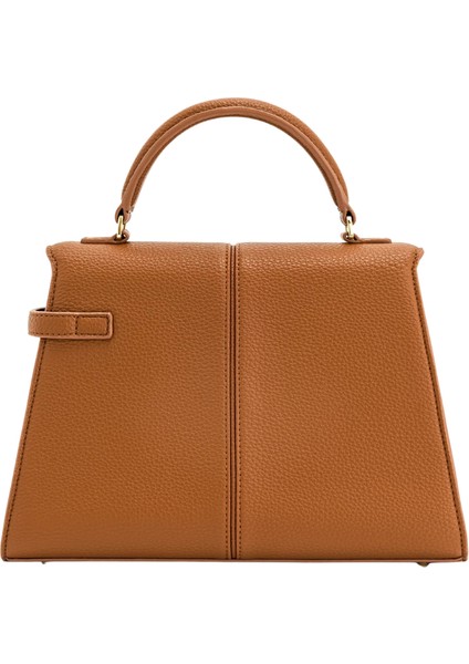 Jw Peı Kahverengi Elise Vegan Deri Büyük Üst Saplı Çanta fiyatları